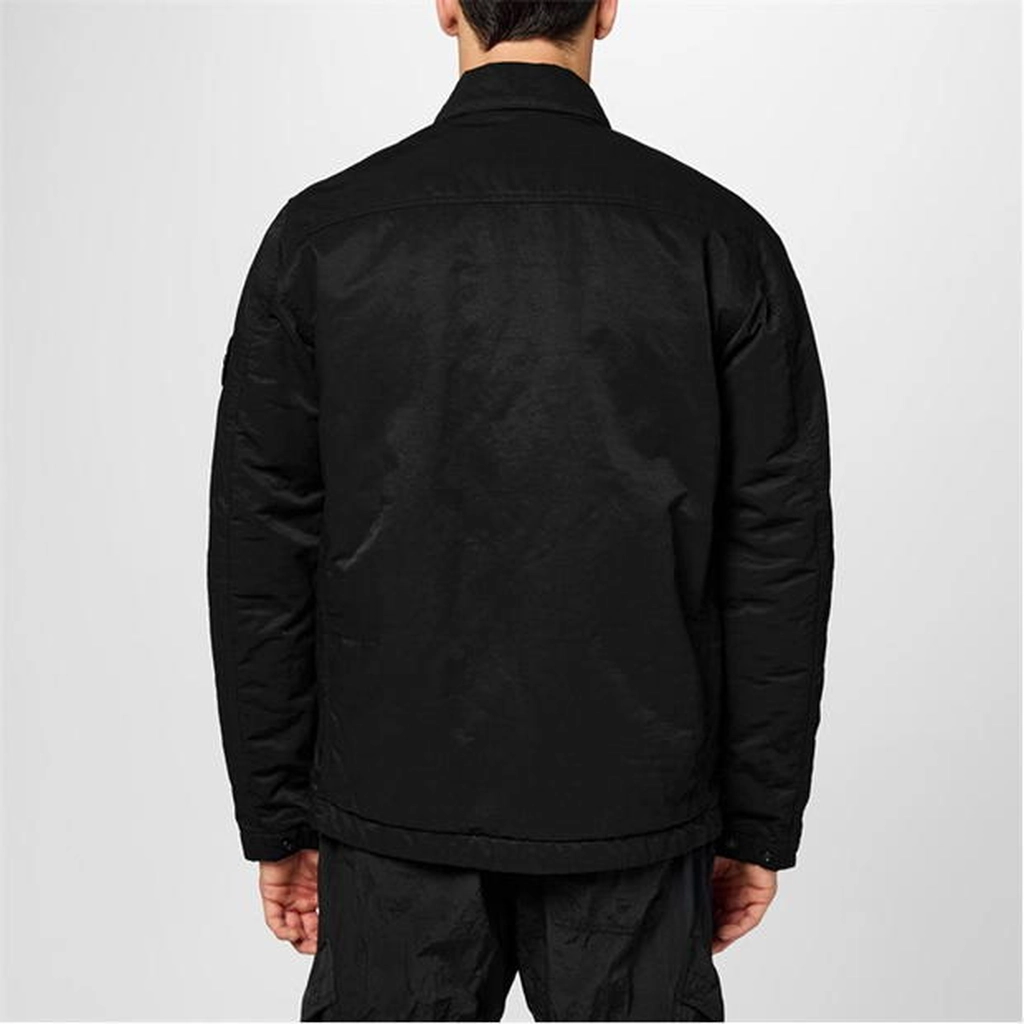Stone Island Nylon Metal Overshirt - Black